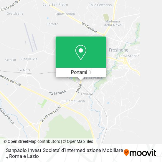 Mappa Sanpaolo Invest Societa' d'Intermediazione Mobiliare .