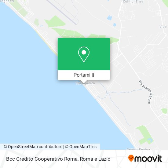 Mappa Bcc Credito Cooperativo Roma