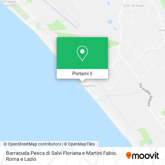Mappa Barracuda Pesca di Salvi Floriana e Martini Fabio