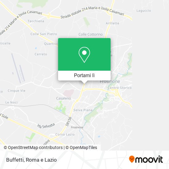 Mappa Buffetti