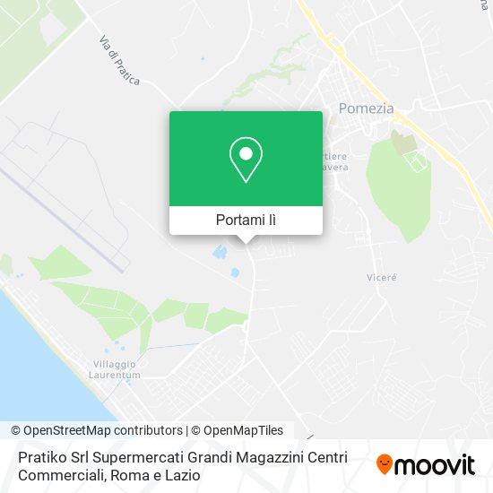 Mappa Pratiko Srl Supermercati Grandi Magazzini Centri Commerciali