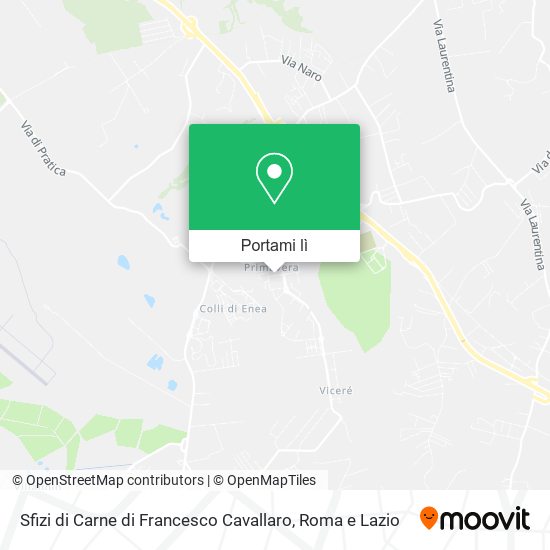 Mappa Sfizi di Carne di Francesco Cavallaro