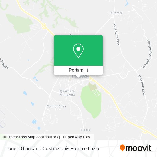 Mappa Tonelli Giancarlo Costruzioni-