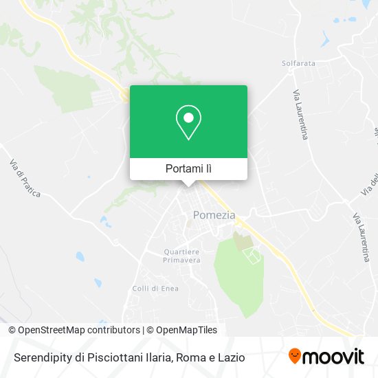 Mappa Serendipity di Pisciottani Ilaria