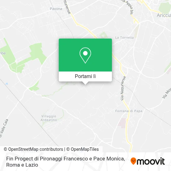 Mappa Fin Progect di Pironaggi Francesco e Pace Monica