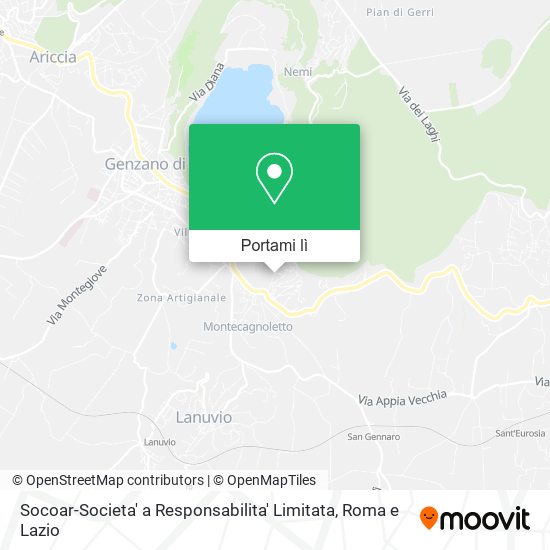 Mappa Socoar-Societa' a Responsabilita' Limitata