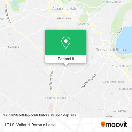 Mappa I.T.I.S. Vallauri