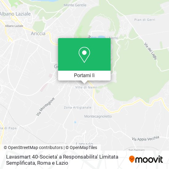 Mappa Lavasmart 40-Societa' a Responsabilita' Limitata Semplificata