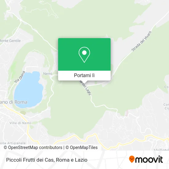 Mappa Piccoli Frutti dei Cas