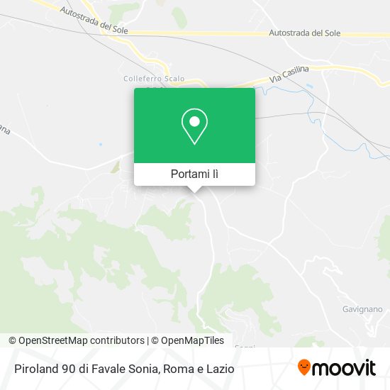 Mappa Piroland 90 di Favale Sonia