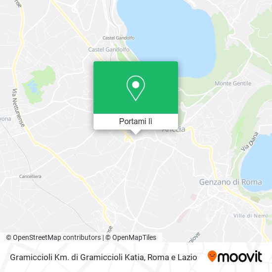 Mappa Gramiccioli Km. di Gramiccioli Katia