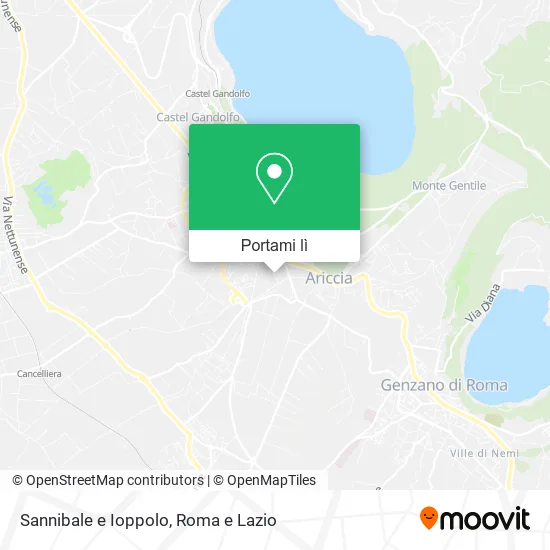 Mappa Sannibale e Ioppolo