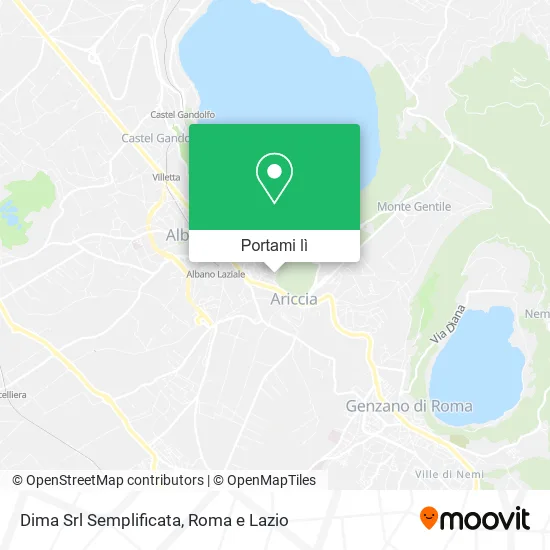 Mappa Dima Srl Semplificata