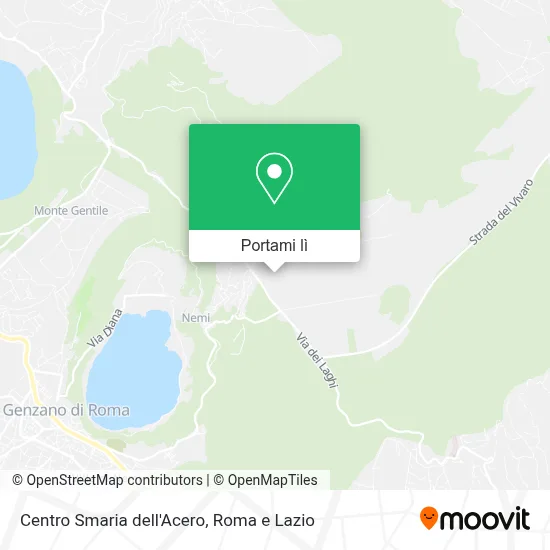 Mappa Centro Smaria dell'Acero