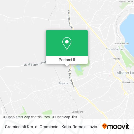 Mappa Gramiccioli Km. di Gramiccioli Katia