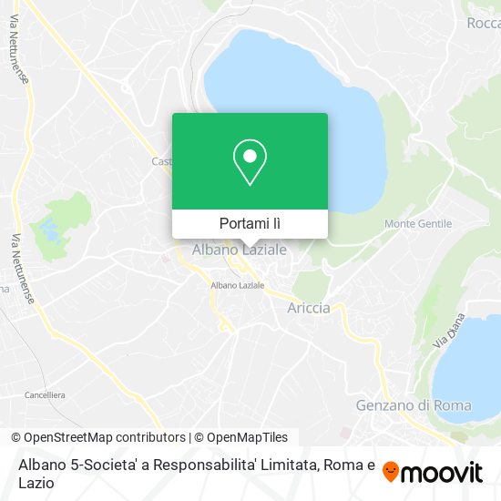 Mappa Albano 5-Societa' a Responsabilita' Limitata