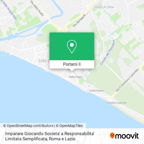 Mappa Imparare Giocando Societa' a Responsabilita' Limitata Semplificata