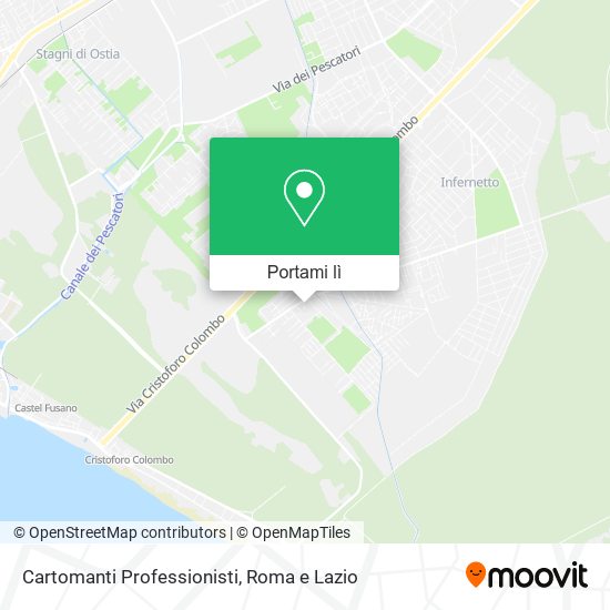 Mappa Cartomanti Professionisti