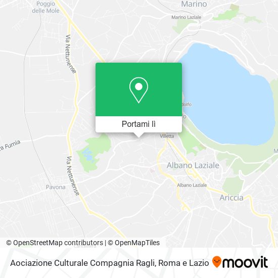 Mappa Aociazione Culturale Compagnia Ragli