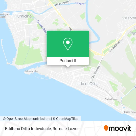 Mappa Edilfenu Ditta Individuale