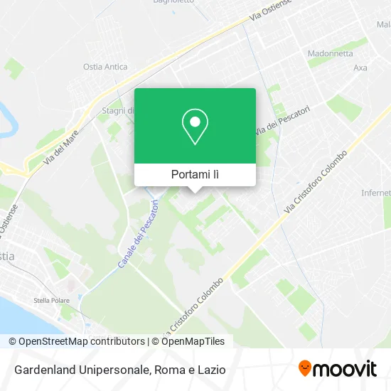 Mappa Gardenland Unipersonale