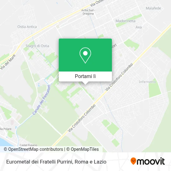 Mappa Eurometal dei Fratelli Purrini