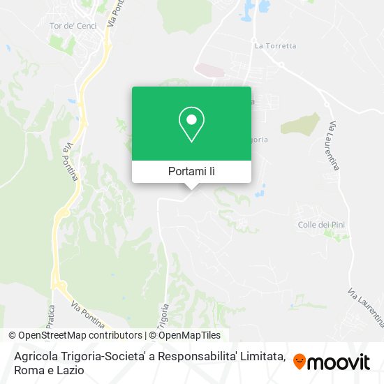 Mappa Agricola Trigoria-Societa' a Responsabilita' Limitata