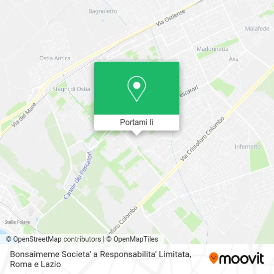 Mappa Bonsaimeme Societa' a Responsabilita' Limitata