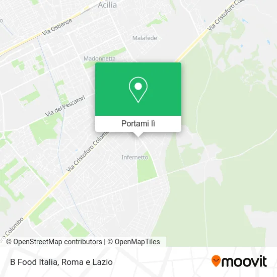 Mappa B Food Italia