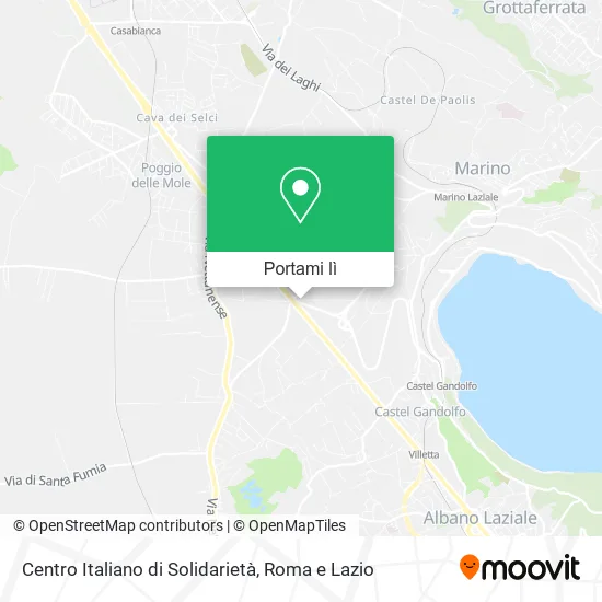 Mappa Centro Italiano di Solidarietà