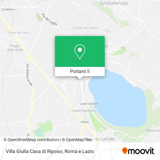 Mappa Villa Giulia Casa di Riposo