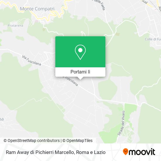 Mappa Ram Away di Pichierri Marcello