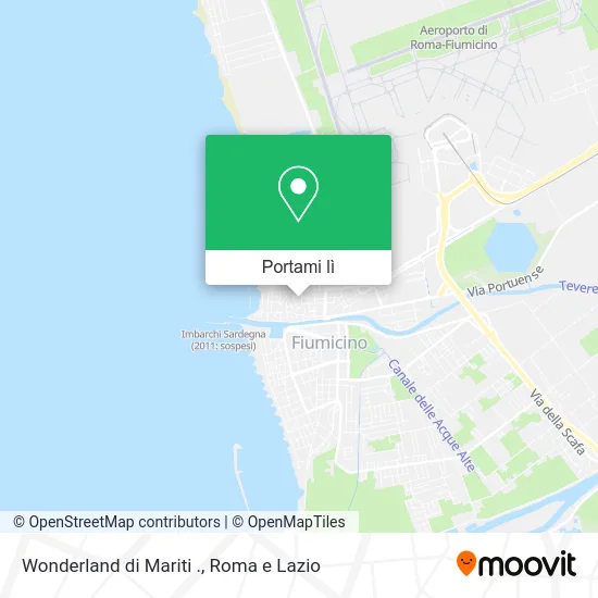 Mappa Wonderland di Mariti .