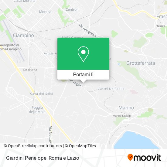 Mappa Giardini Penelope