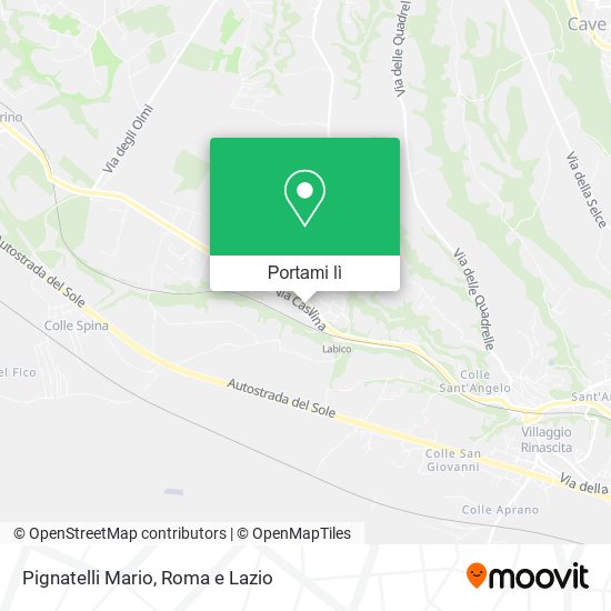 Mappa Pignatelli Mario