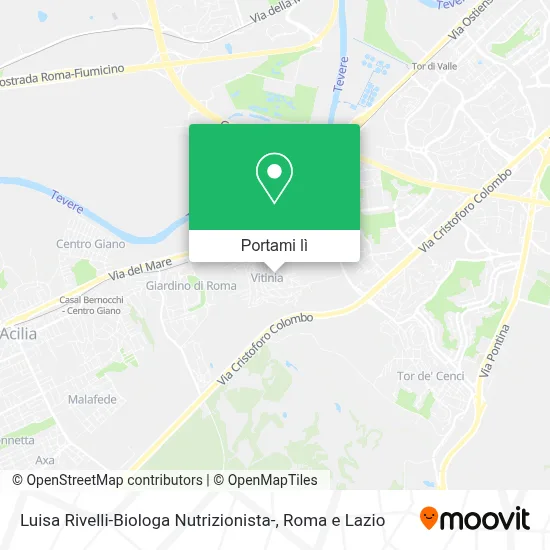 Mappa Luisa Rivelli-Biologa Nutrizionista-