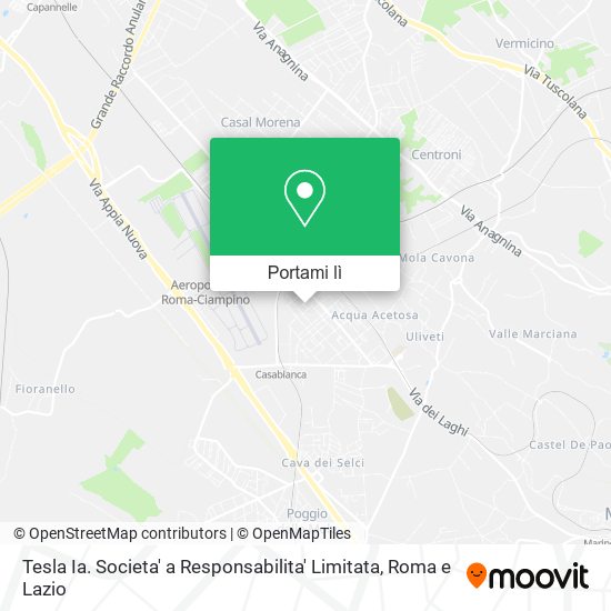 Mappa Tesla Ia. Societa' a Responsabilita' Limitata