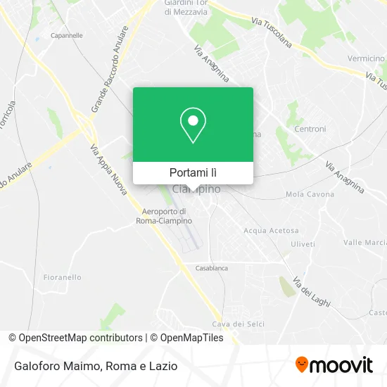 Mappa Galoforo Maimo