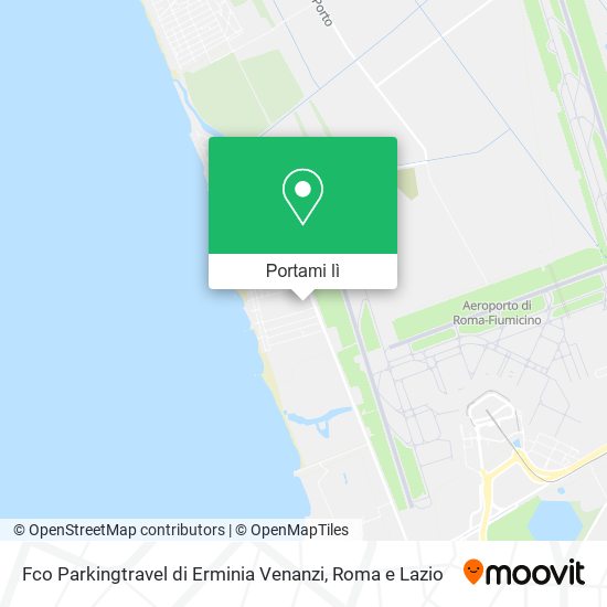 Mappa Fco Parkingtravel di Erminia Venanzi