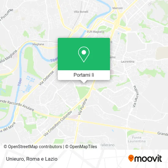 Mappa Unieuro