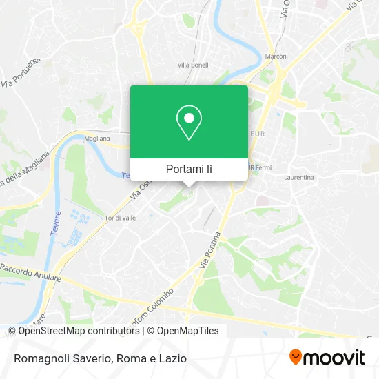 Mappa Romagnoli Saverio