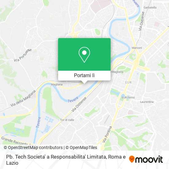 Mappa Pb. Tech Societa' a Responsabilita' Limitata