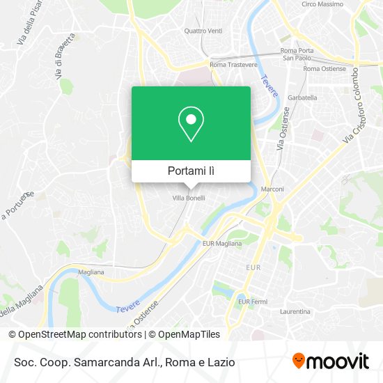 Mappa Soc. Coop. Samarcanda Arl.