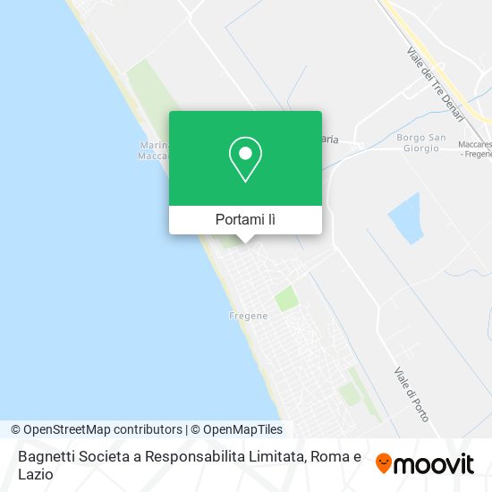 Mappa Bagnetti Societa a Responsabilita Limitata