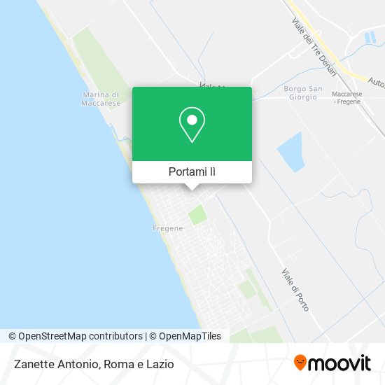 Mappa Zanette Antonio