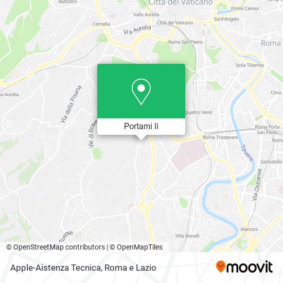 Mappa Apple-Aistenza Tecnica