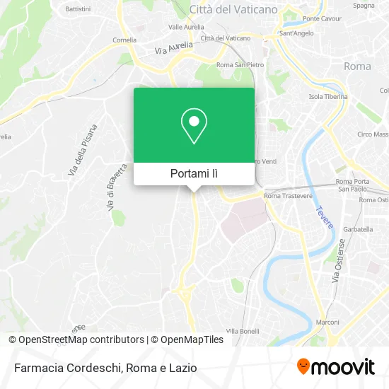 Mappa Farmacia Cordeschi