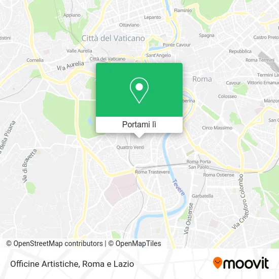 Mappa Officine Artistiche