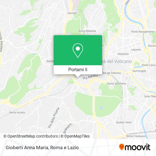 Mappa Gioberti Anna Maria