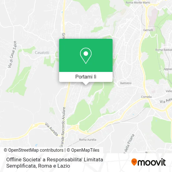 Mappa Offline Societa' a Responsabilita' Limitata Semplificata